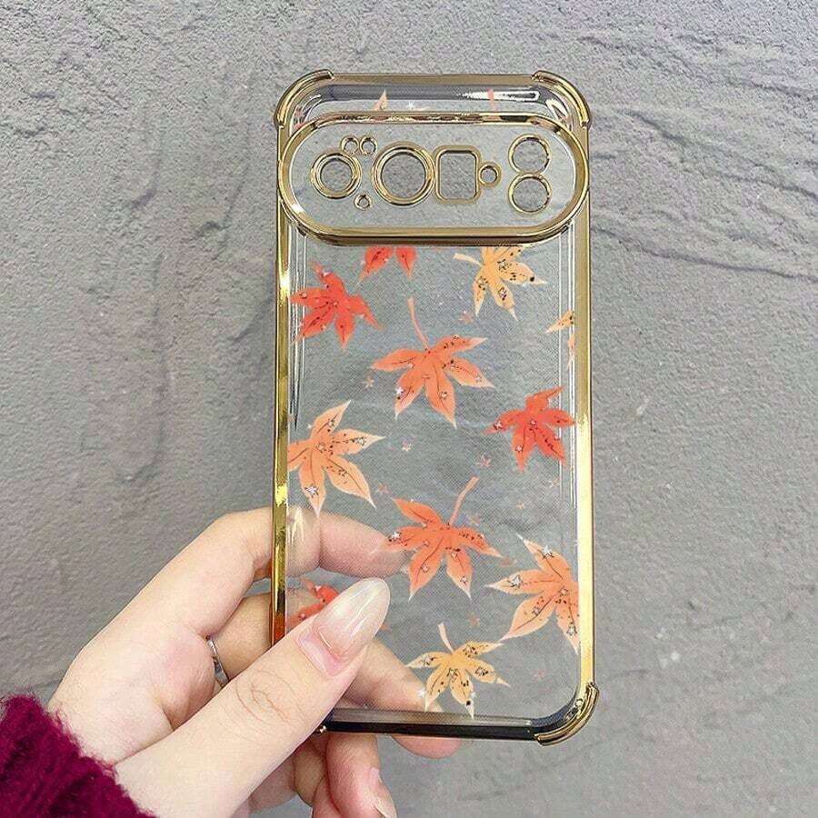 これらのシンプルで芸術的なスマートフォンケースは、秋の紅葉を特としており、 Pixel 8A、Pixel 10 Pro、Pixel 9Aと互換性があります。 お花の茎のソフトケースは防水、耐衝撃性、防塵、そして傷に強いいです。 保護するスマートフォンケース。 - シルバー - チェックする 1