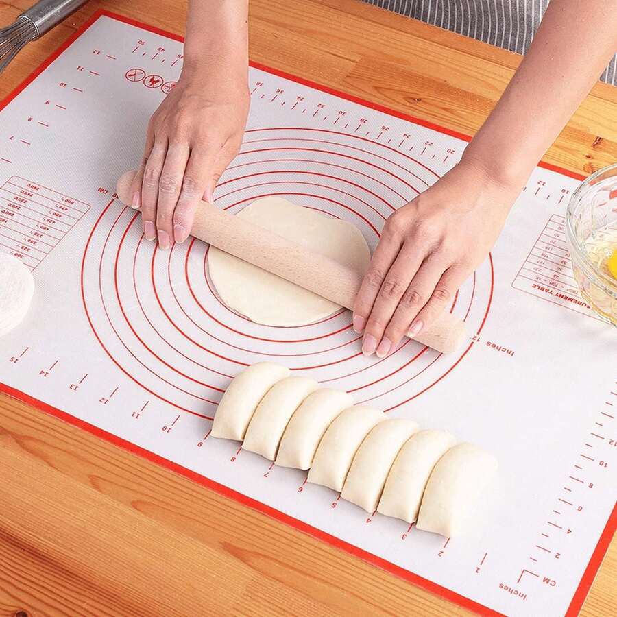 DIY Utensils Non-Stick Dough Pastry Board Silicone Baking Mats Non-Stick Pizza Dough Sheets - Multicolor - View 1