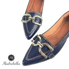 Tresse Women's Sneakers Navy Blue I Embellishment New D - Màu xanh hải quân - Xem 7