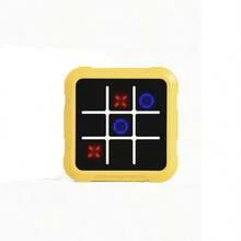 四合一便携式井字棋，掌上游戏机，井字棋拼图，井字棋套装，青少年益智棋盘，旅行棋盘游戏，家庭聚会游戏，互动双人策略游戏，联网游戏机，多功能智能电子棋盘，便携式桌面游戏，思维训练休闲益智游戏 - 彩色 - 查看 14