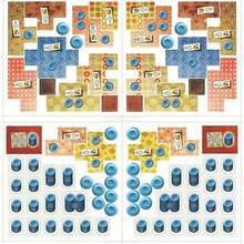 Patchwork Board Game For Two Players Funny Party Games Paper Cards - Multicolor - View 4