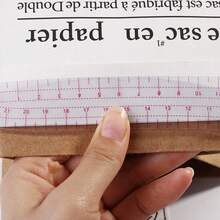 11.8" Long Comma Shaped Plastic Transparent French Curve Ruler Spline Design Clothing Sewing Tool - Multicolor - View 4