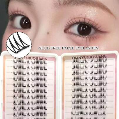 240 sợi mi giả tự dính hình chữ C, tự nhiên, phù hợp cho sử dụng hàng ngày và các dịp đặc biệt, lý tưởng cho người mới bắt đầu tự làm, không gây hư hại, dễ sử dụng, bền lâu, thích hợp cho tiệc tùng, chụp ảnh, biểu diễn sân khấu, mi giả mềm mại.