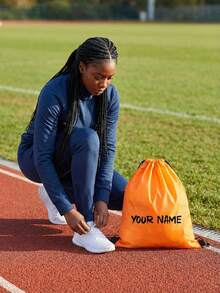 Customizable Drawstring Backpack, Personalized Bag With Your Logo, Wholesale Customized Drawstring Backpack, Customizable Reusable Handled Gift Bag, Size 40x30cm, Large Capacity Bag, Waterproof, Student Backpack, Tote Bag, Cosmetic Bag, Travel Bag, Suitable For Travel, Fitness And Daily Use - Multicolor - View 7