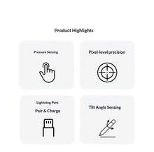 Apple Pencil（第一代）QW3 原装触控笔，握感舒适，设计简约，专业触控笔，适用于 iPad 记笔记和绘图，像素级精度，超低延迟，磁吸式充电，书写流畅，是学生、内容创作者和商务人士的理想之选。 - 白色 - 查看 7