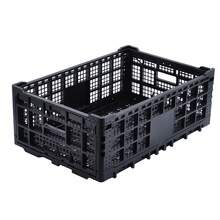 Juego de 10 Cajas Organizadoras para Oficina y Escuela | Para Documentos, Utensilios de Escritorio y Estanterías | Color Negro, Set de Almacenamiento Multiusos - 10 PIEZAS NEGRAS - Ver 7