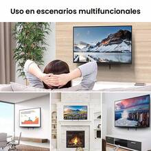 Soporte de Pared Negro para Dispositivos de 14-42 Pulgadas, Grosor 24mm, Dimensiones 240*77mm, Instalación Fácil con Estructura de Solapa, Ideal para Sala y Oficina - Negro - Ver 6