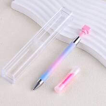 1pc Refillable Wax Rotary Dotting Pen Set - For DIY Nail Art Diamond Dotting And Other Diamond Painting Accessories And Tools. Designed For Quick Picking Of Beads And Gems. - Multicolor - View 12