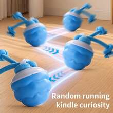 Interactive Rolling Ball Pet Toy, Activates Sound, Suitable For Daily Training, Cute Pet Toy - Multicolor - View 5