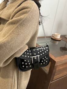 Cross-Border Chic And Elegant Versatile Style Women's Bags, 2026 Spring New Fashion And Simple Bags - Black - View 9