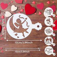 Reusable 36-Piece Cookie Stencils For Valentine's Day Decorating - DIY Party Decor - Multicolor - View 2