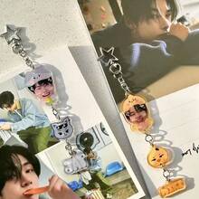 EN/HYPEN Keychain, JAY, NIKI Peripheral Bag Charm, Backpack Pendant, Keychain, Fan Collectible Items, Birthday Gift, Holiday Gift - Multicolor - View 1