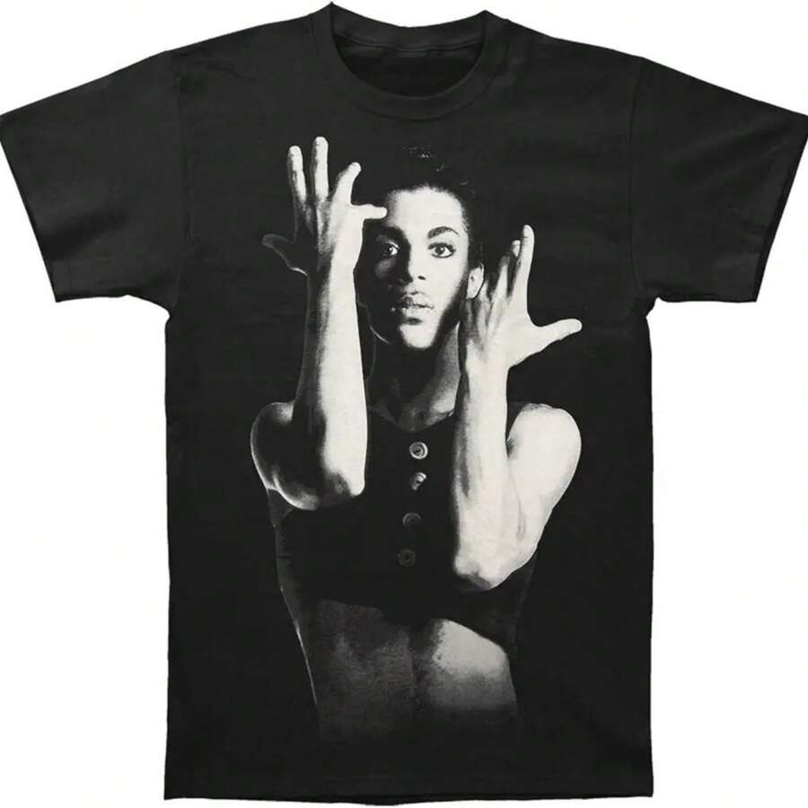 Prince Official 1999 Purple T-Shirt - 黑色 - 查看 1