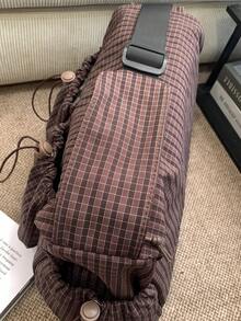 New Women's Multi-Pocket Shoulder Bag, Nylon Soft Casual Crossbody Bag, Large Capacity Versatile Handbag, Suitable For Back To School Season - Burgundy - View 12