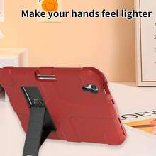 1pc, Compatible With IPad Mini 7 (A17 Pro) 2024/Mini 6 2021 8.3-Inch, Shockproof Protective Case With Stand For IPad Mini 7/6th Gen, IPad Mini 7 (A17 Pro, 7th Gen) 2024 / IPad Mini 6 (6th Gen) 8.3-Inch With Pencil Holder - Blue + Navy - Rose Gold + Pink - View 7