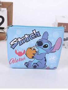 DOBBLE 1/3/5个装可爱卡通人物印花PU皮钱包，小礼物，卡包，手拿包 - 彩色 - 查看 3