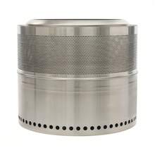 SENDERPICK Portable Outdoor Firepit Fire Pits For Outside Camping Fire Pit Folding Smokeless Firepit Stainless Steel - Silver - View 9