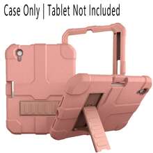 1pc, Compatible With IPad Mini 7 (A17 Pro) 2024/Mini 6 2021 8.3-Inch, Shockproof Protective Case With Stand For IPad Mini 7/6th Gen, IPad Mini 7 (A17 Pro, 7th Gen) 2024 / IPad Mini 6 (6th Gen) 8.3-Inch With Pencil Holder - Blue + Navy - Rose Gold + Pink - View 3