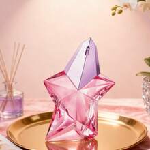 MG Floral Fruit Eau De Parfum For Women, 1.7 Oz / 50 Ml. The Top Notes Are Lychee And Lemon; The Middle Notes Are Rose And Magnolia; And The Base Notes Are Cedar And Amber. Rose Perfume, Unique Star-Shaped Perfume, Niche High-End Fragrance, Sweet Fragrance, Gift For Friends, Perfume Lady, Essential For Autumn And Winter, Gift - 1PC - View 2