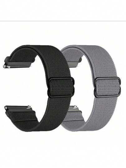 Nylon Uhrenarmband kompatibel mit HUAWEI, kompatibel mit Samsung Galaxy Watch 6/5/4 40mm 44mm/Watch 6 Classic 43mm 47mm/Watch 5 Pro 45mm/Watch 4 Classic 42mm 46mm, 20mm 22mm Schnellverschluss Ersatz Sport Armband als Geschenk für Studenten zum Schulstart