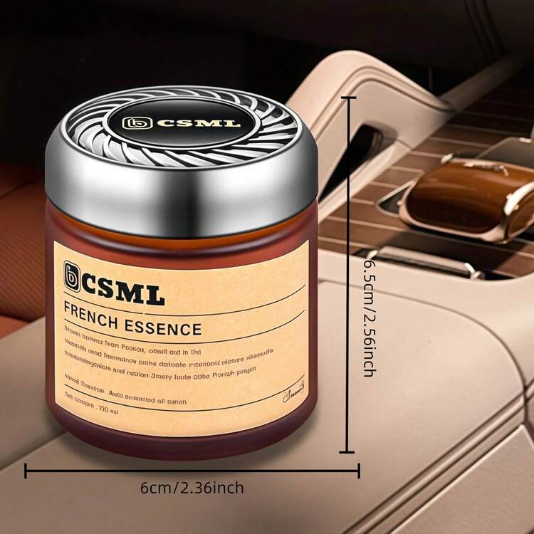 1个装汽车固体香氛，持久留香，可放置于杯架，为您的爱车营造清新迷人的氛围。适用于汽车空气清新和家居除臭。多种香型可选。女士汽车配件，汽车装饰。也适用于卧室、衣橱、浴室。 - A - 查看 16