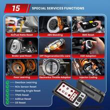 ANCEL FX6100 Bidirectional OBD2 Diagnostic Tool, With 15 Reset Functions, Supports EPB/BMS/SAS/DPF/ABS Bleeding/Injector Coding, Lifetime Free WiFi Updates, Perfect Gift For DIY Auto Enthusiasts - FX6100 - View 5