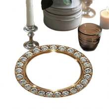 24/48 片，33 厘米餐垫，一次性餐垫，小菱形图案餐垫，适用于情人节、感恩节、生日派对、婚礼派对、新娘送礼会、晚宴、宴会、餐桌、野餐、咖啡馆和其他场合。 - 彩色 - 查看 6