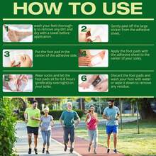 10片/包 保湿足部护理贴，艾灸足贴，草本保湿贴 - 彩色 - 查看 6