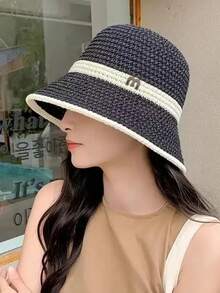 1pc Korean Style Faux Fur Bucket Hat, Women - Fluffy & Warm, With Ear Protection Design, Perfect For Keeping Warm In Autumn/Winter