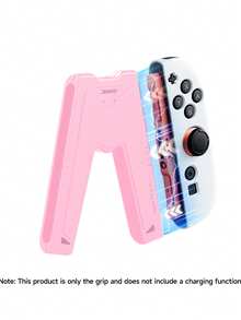 1 个 V 型手柄支架，兼容 Switch 2 控制器手柄，可拆卸 JoyCon 磁力支架，适用于左右手柄，NS2 新机器 Switch 2 游戏配件，兼容 Switch NS 扩展电池版，可与保护套一起使用，适用于 JoyCon 左右手柄的握把，Switch OLED 支架控制器支架，适合旅行，送给游戏玩家的最佳礼物 - 彩色 - 查看 14