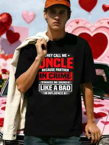 T-shirts pour hommes - Noir - Voir 1