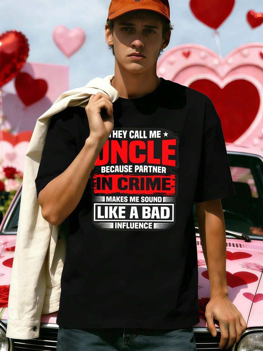 T-shirts pour hommes - Noir - Voir 1