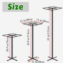 2pc Heavy-Duty Dragon Fruit Stand - Ultra-High 61 Inches, Easy To Assemble, Metal Sturdy Base For Vertical Gardening And Climbing Vines, Tomatoes, Dragon Fruit, Beans, Roses - Outdoor/Indoor Use - 2 cái - Xem 2