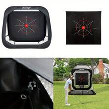 1pc Durable Nylon Anti-Impact Golf Practice Net Target, Suitable For Golf Enthusiasts, Easy To Install - Black - View 7