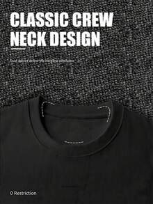 I Need To Stop Spending Money Like  - Casual Fit, Classic Round Neck, Short Sleeve Design, Comfortable To Wear - Very Ideal For Casual Outings And Daily Wear,  Clothing - 黑色 - 查看 6