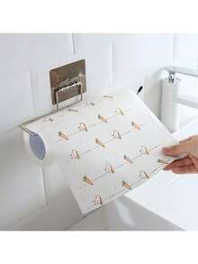 2 Paper Towel Holders And Aluminum Foil Holders For Kitchen Wall Mount - Multicolor - View 10