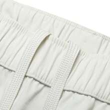 Under Armour Women White Unstoppable Wvn Jogger Pants, Casual Drawstring Waist Sports Training Fitness Trousers - White - View 3