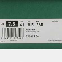 Puma 巴勒莫休闲低帮运动鞋（男女通用） - 亮橙色 - 查看 7