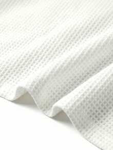 GRDR Pantalones cortos casuales y versátiles de textura de gofre para hombres, primavera/verano - Blanco - Ver 5