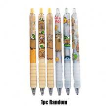 0.5mm Black Ink Retractable Hedgehog Ballpoint Pen, Suitable For Office And School, Unisex, Cute Design, Convenient To Carry, Ideal Stationery. Large Capacity Multi-Layer Pencil Case, Back To School Essential, Office Supplies, Valentine's Day Gift. - Multicolor - View 13