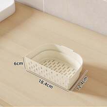 1/2pcs Handheld Shower Caddy, Bathroom Storage Basket, Toiletry Basket, Cute Shower Caddy, Bathroom Organizer Basket