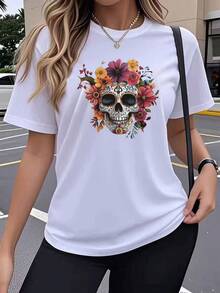 Women T-Shirts - White - View 2