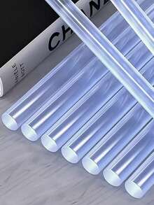 35barras de pegamento termofusible transparente y muy adhesivo, ideales para joyería y unión de vidrio de silicona Vendido - Multicolor - Ver 3