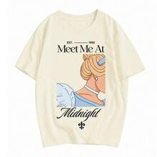Midnight T-Shirt - [Premium Exclusive] Princess Blouse With A Fun And Cool Print. - Kem - Xem 2