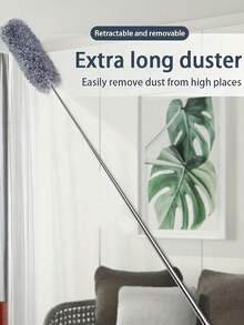 Brosse de nettoyage de radiateur à long manche multifonctionnel, Brosse de nettoyage de conduit de sèche-linge, Kit de nettoyage de conduit de sèche-linge en acier inoxydable, Brosse à peluches de sèche-linge, Brosse à peluches manuelle, Brosse de nettoyage de peluches de réfrigérateur et de conduit de sèche-linge flexible, Outil de nettoyage de peluches flexible - Multicolore - Voir 7