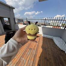 1个2026新款可爱蜜蜂毛绒娃娃吊坠，创意减压娃娃摆件，生日/礼物/收藏品 - 彩色 - 查看 10