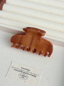 女士醋酸纤维加厚豹纹发夹，优雅春日气息发饰发爪