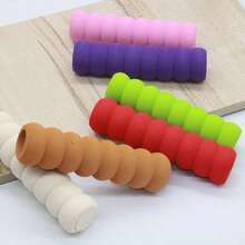 2PCS Winter Soft Spiral Foam Elastic Door Handle Cover Doorknob Guard Protector Anti-Collision Door Stopper Safety Home Decor - Multicolor - View 4