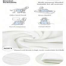 Delicious In Dungeon - Marcille Donato Throw Blanket Blankets For  Soft Big Manga For Sofa Thin Blankets - 黑色 - 查看 3