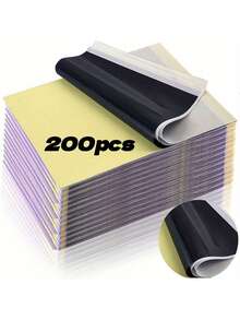 200pcs Professional Tattoo Transfer Paper - High Quality Template Transfer, Easy Tattooing - Advanced Thermal Carbon Copy Machine - Durable And Compatible With Tattoo Supplies - Multicolor - View 2